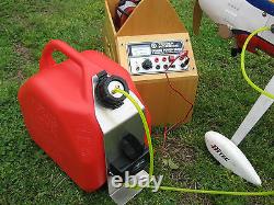 2 Gallon RC Airplane fueling jug with electric pump