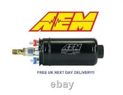AEM 400LPH Metric Inline High Flow Fuel Pump #50-1009 REPLACES BOSCH 0580254044