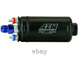 AEM 50-1005 Inline Hi Flow Fuel Pump Kit 400LPH Bosch 044 Style Universal