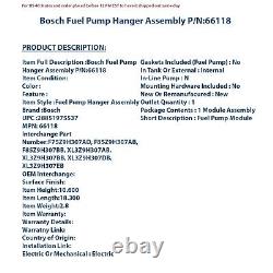 Bosch Fuel Pump Hanger Assembly P/N66118