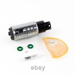 DeatschWerks 340lph DW300C Compact Fuel Pump with for 06-11 Civic Set Up Kit