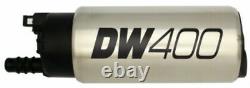 DeatschWerks 415LPH DW400 In-Tank Fuel Pump with Universal Set Up Kit 9-401-1001