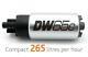 Deatschwerks 9-651-1009 Dw65c 265 Lph In-tank Fuel Pump With Install Kit Acura Rsx