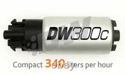 DeatscheWerks DW300C Fuel Pump with Setup Kit for 08-14 WRX / 08-15 STI