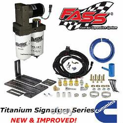 FASS Titanium Signature Fuel Pump System 165GPH For 2005-2018 Ram Cummins Diesel