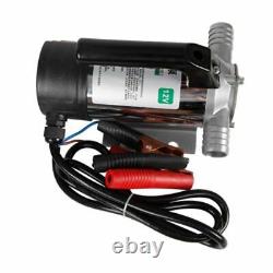 Fuel Transfer Pump Auto Refueling Electric Automatic Tool Self-Priming Steel New