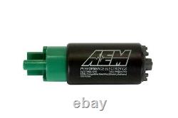 GENUINE AEM 340lph E85-Compatible High Flow In-Tank Fuel Pump Offset, 50-1220