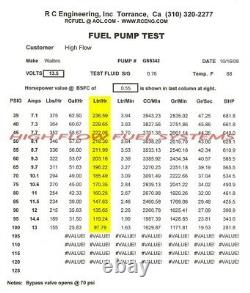 GENUINE WALBRO/TI GSS342 255LPH Fuel Pump + QFS 848 Kit Mazda Miata / MX-5 90-05