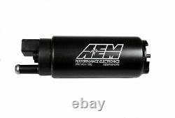 Genuine AEM 50-1000 340LPH High Performance Intank EFI Fuel Pump with Install Kit