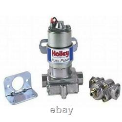 Holley 110 Gph Blue Electric Fuel Pump With Regulator # 12-802-1-kit