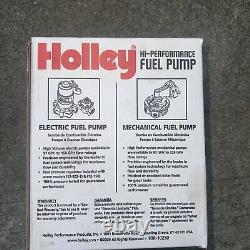 Holley 12-802-1 110 GPH Blue Electric Fuel Pump With Regulator