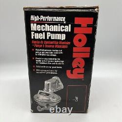 Holley 12-802-1 110 GPH Blue Electric Fuel Pump With Regulator NOS