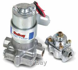 Holley Blue 110GPH Electric Fuel Pump with Regulator HO12-802
