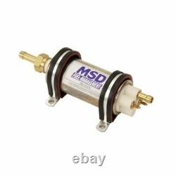 MSD High Pressure EFI Inline Electric Fuel Pump 43 GPH (2225)