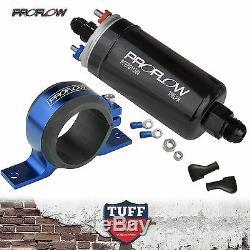 Proflow EFI 380LH 1000HP Fuel Pump + Blue Bracket E85 Compliant Bosch 044 style