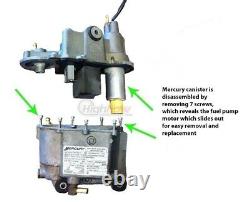 Quantum Mercury Fuel Pump + VST Seal 20-60HP 4-Stroke 02-10 Outboard 892267A51