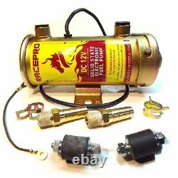 RacePro 476087 FUEL PUMP electric 12V Cylindrical Universal Facet replacement