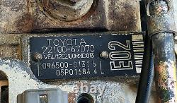 Toyota Land Cruiser Prado, Colorado, Hilux 22100-67070 1KZ-TE Fuel Injection Pump