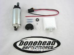 WALBRO 255LPH HP Electric Fuel Pump with Install Kit 1989-1995 Mazda RX-7 Turbo