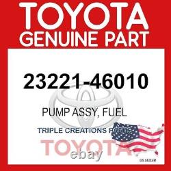 23221-46010 Véritable pompe OEM Toyota Assy, carburant 23221-46010