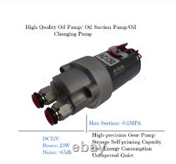 23w DC 12v Oil Pump Circulation Gear Electrical Diy Machine Fuel Transfer Waster