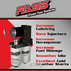 Fass Titanium Signature Fuel Pump System 165gph Pour 2005-2018 Ram Cummins Diesel