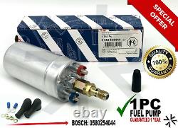 Fit Bosch 044racing External Fuel Booster Pompe À Gaz 0580254044 Universal 300lph