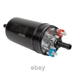 Fitech Electric Fuel Pump 50101 Inline Black 255 Lph Pour Essence, E85, Alcool
