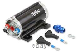 Holley 12-170 Pompe à carburant électrique prend en charge jusqu'à 900 EFI ou 1050 HP carburateur.