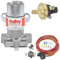 Holley 12-801-1k Rouge Kit De Pompe À Combustible Électrique À Pression Standard Comprend La Pompe Rouge