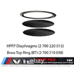 Hpfp Diaphragme Et Top O-rings Pour Bmw 760li Phantom V12 Pompe À Essence Haute Pression