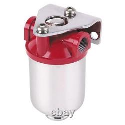 Kit de filtre de pompe à carburant électrique rouge Holley 97 GPH avec régulateur 4.5-9 psi