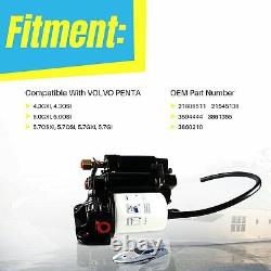 Nouvelle Pompe À Combustible Électrique Assemblage 21608511 21545138 Pour Volvo Penta 4.3l 5.0l 5.7l