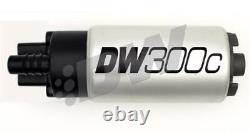 Pompe à carburant compacte DeatschWerks 340lph DW300C avec kit d'installation pour Civic 06-11
