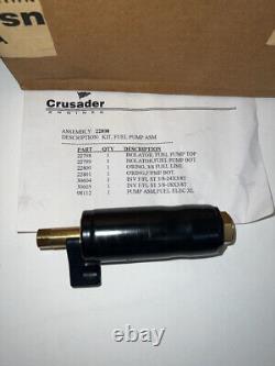Pompe à carburant électrique basse pression Crusader PN C 22898