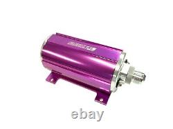 Pompe à carburant universelle électrique externe inline OBX Purple EFI, 45PSI, 2100HP