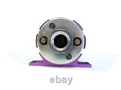 Pompe à carburant universelle électrique externe inline OBX Purple EFI, 45PSI, 2100HP