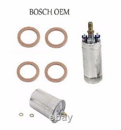Pour Mercedes R107 W124 W126 R129 Bosch Pompe À Combustible Électrique D'oem+filtre Seal+fuel