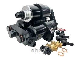 Twin 300lph Pump Externe De Fuel Avec Bracket & Filter 8an Convient Bosch 044 0580254044